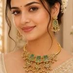 Kundan Necklace Set with Earrings – Lizzera Fashion