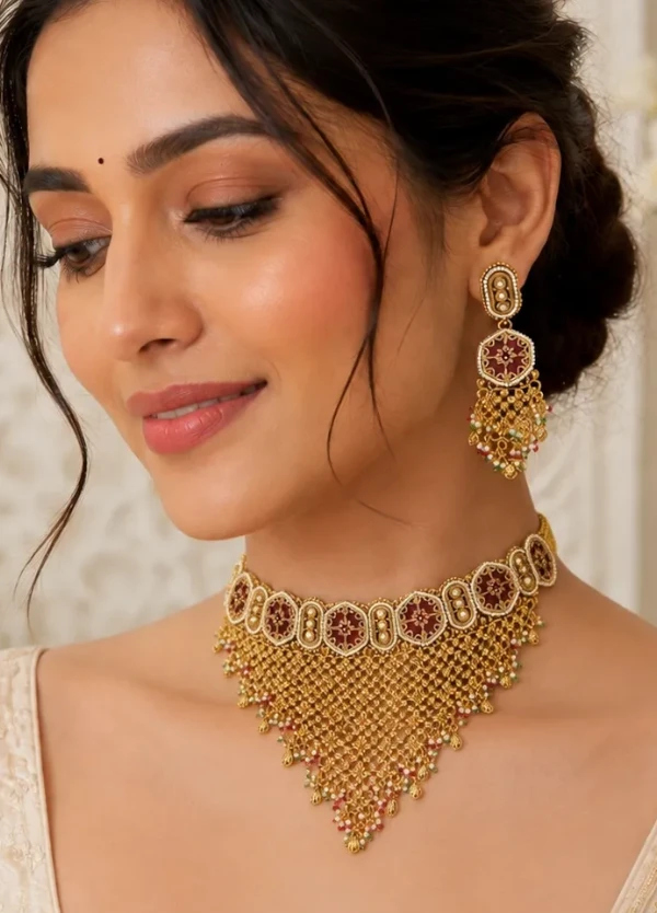 image-1 Veda Luxe Heritage Necklace - Image 1