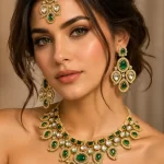Wedding Kundan Choker Necklace Set