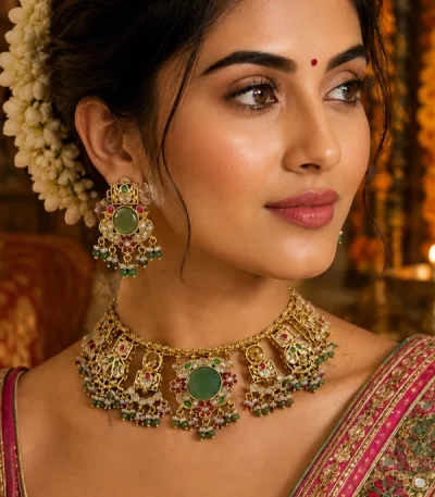 Anadi Heritage Gold Necklace