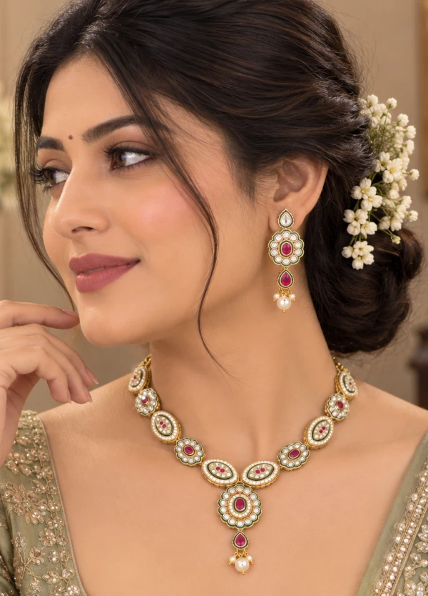 Hemlata Classic Jewellery Set