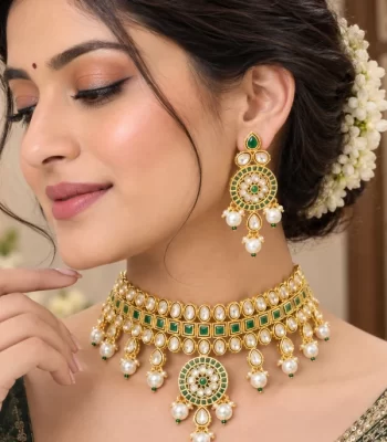Pranavi Regal Jewellery Set