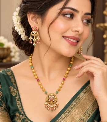 Sakshi Heritage Jewellery Set